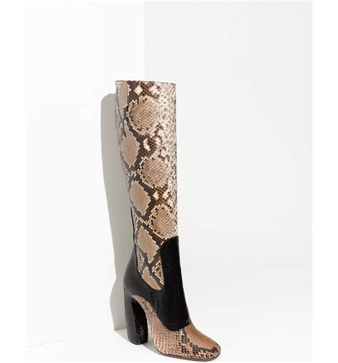 Prada Python Boots .